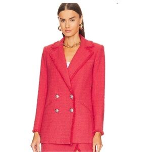 ✨Veronica Beard Nayeli Dickey Fringed Blazer, Sz12